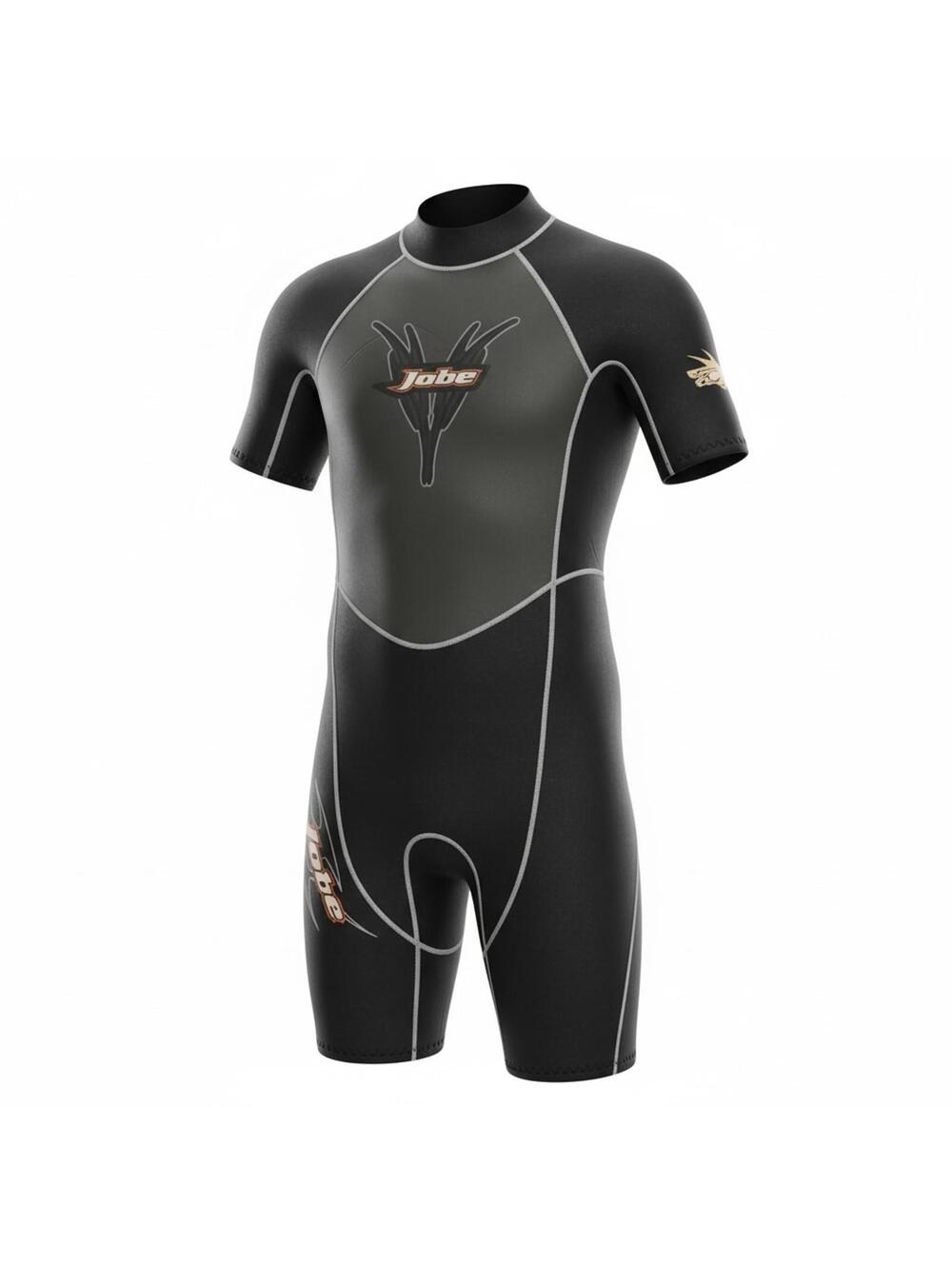 Jobe Sports Neoprene Wetsuit Shorty Black/Gray Youth XL/Ladies Small